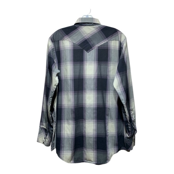 Men's Caballo Loco Western Snap Front Western Shirt Sz Medium - Picture 2 of 4